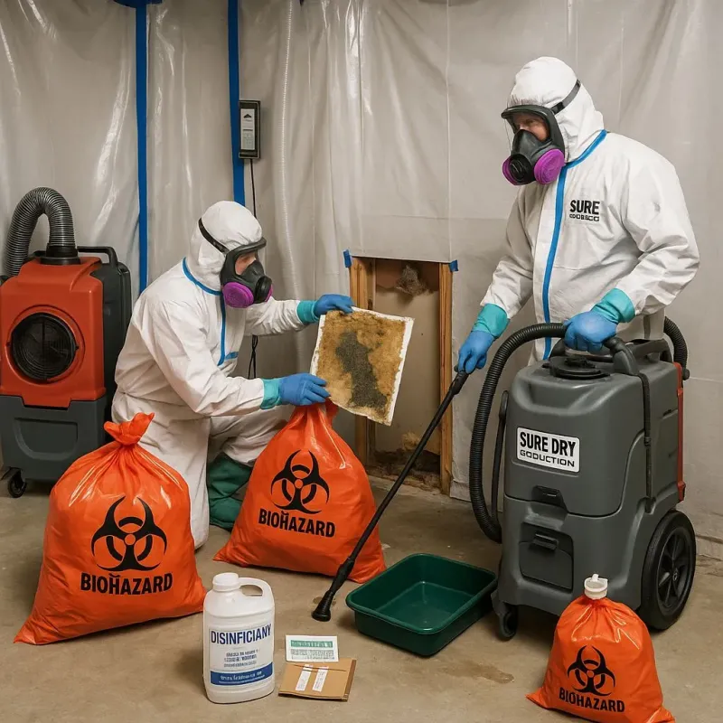 Contaminated Water Handling Protocols process in Mayersville, MS